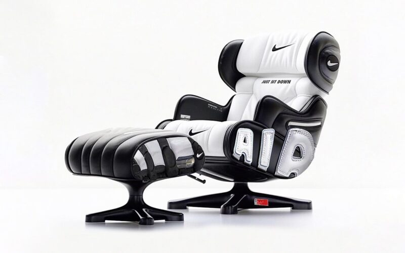 ‘Chair-Jordans’: MarkVonRama’s Incredible AI Sneaker Chairs